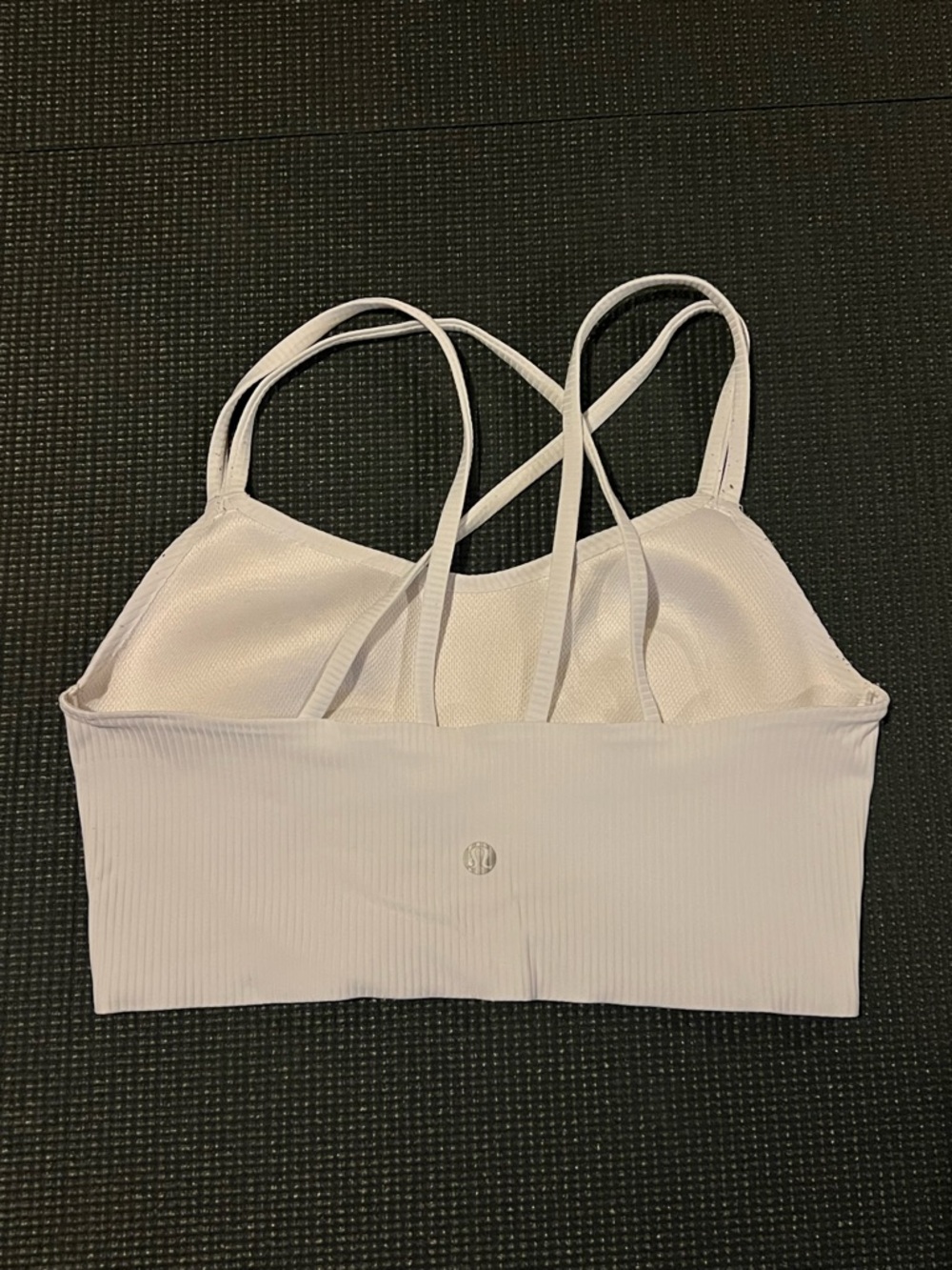 White lululemon Strappy Sports Bra - Women's Intimates